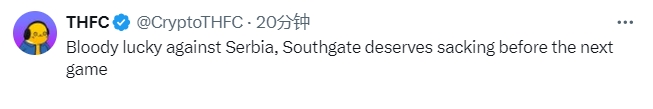 国外网友热议英格兰：福登有索斯盖特的裸照吗他为啥没被换下